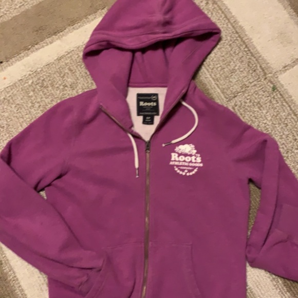 Women’s Roots zip up Hoodie size Small - Picture 1 of 1